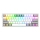Klawiatura REDRAGON Fizz RGB (biała) K617WG-RGB